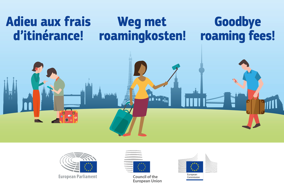 Zero roaming per altri dieci anni, la proposta della Commissione UE