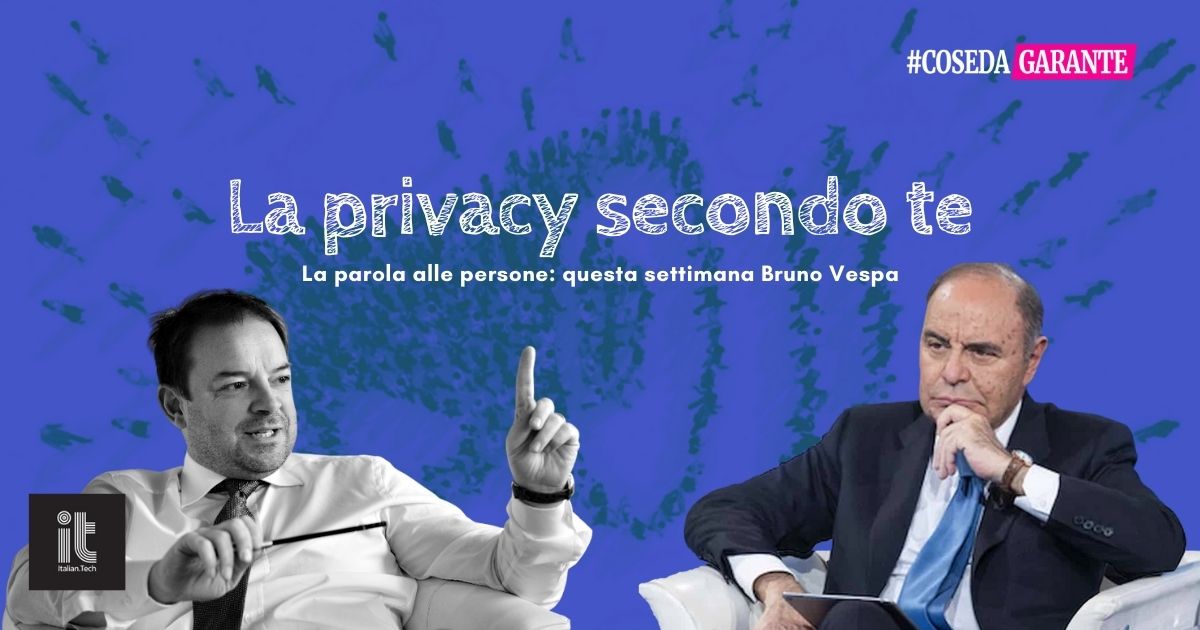 La privacy secondo te: la parola a Bruno Vespa