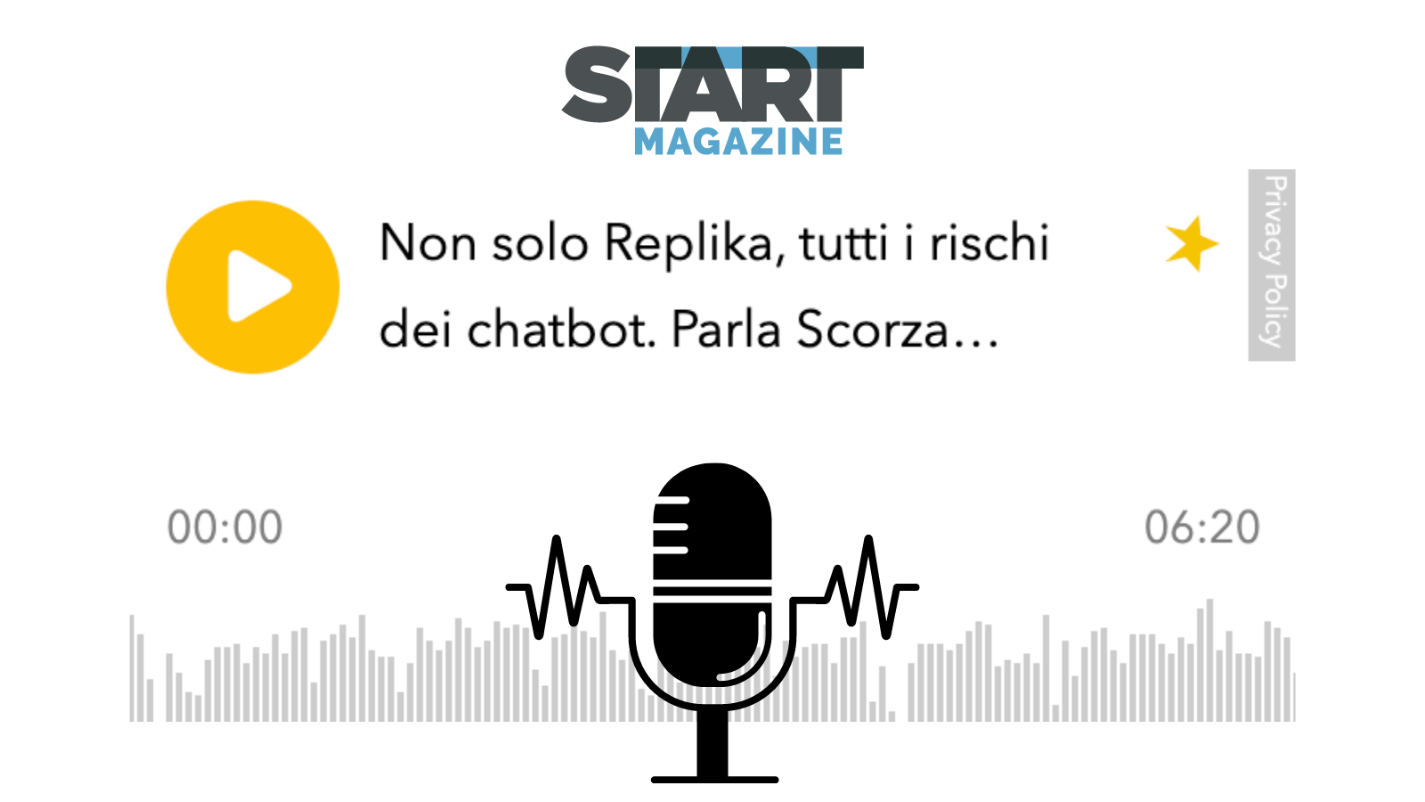 Su Start On Air – Il podcast di Start Magazine, riascolta la puntata