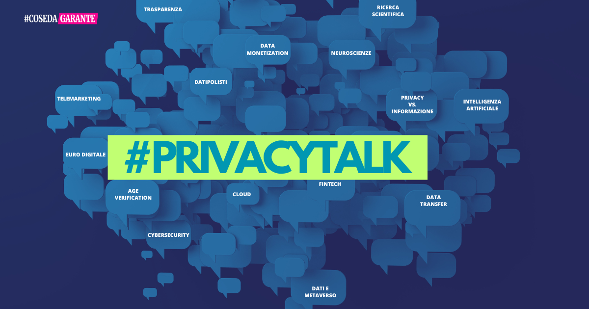 #PRIVACY TALK – Pronti, partenza, via!