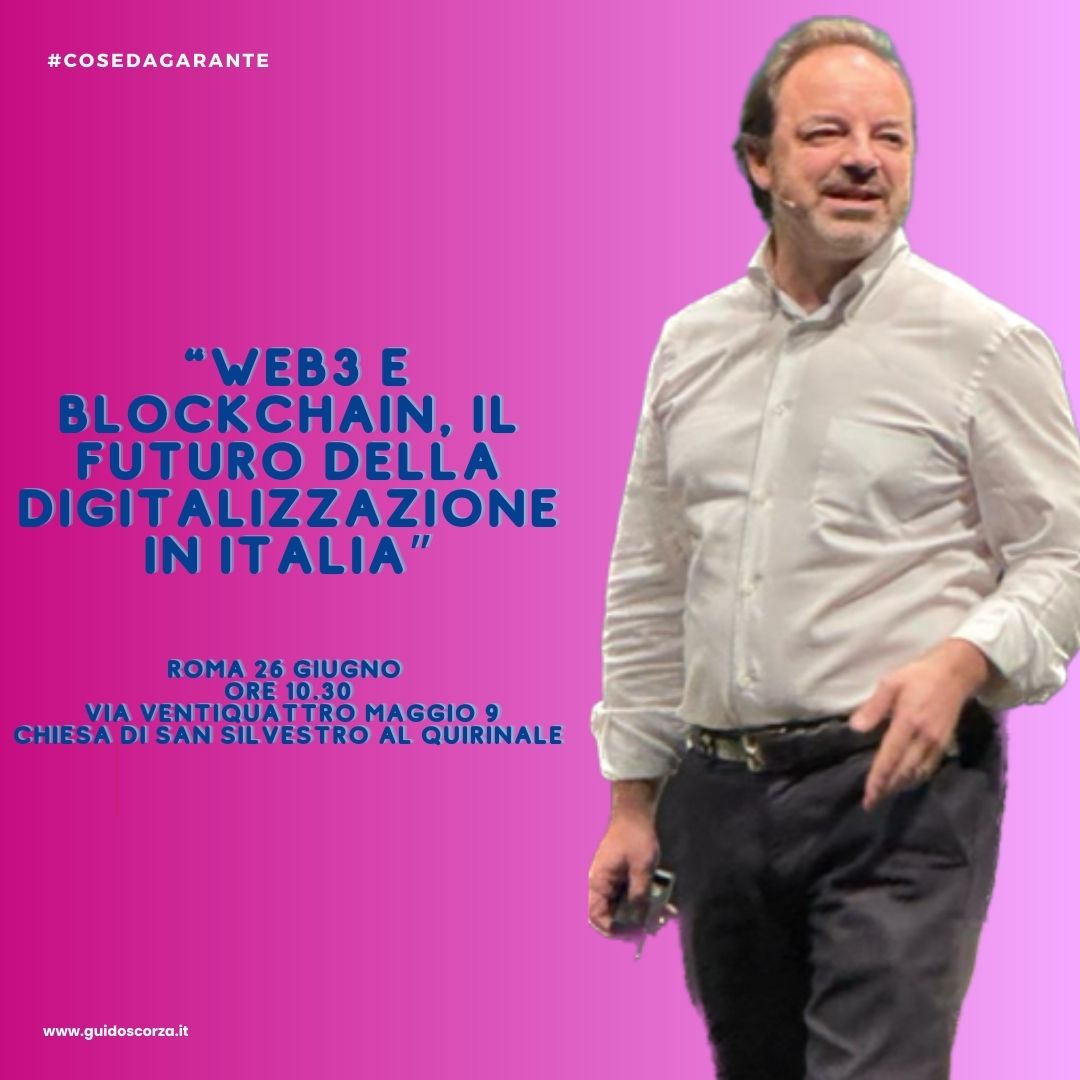 “Web3 e Blockchain, il futuro della digitalizzazione in Italia”