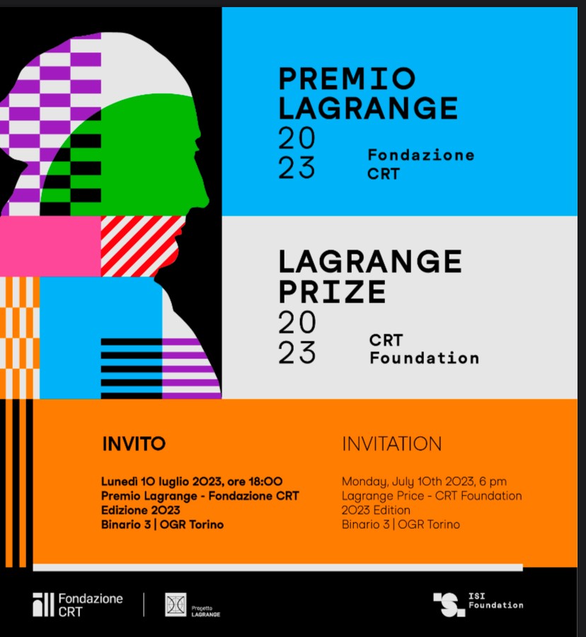 “Premio Lagrange-Fondazione CR”
